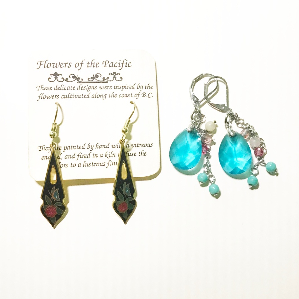 Flowers of the Pacific Girl's Earrings